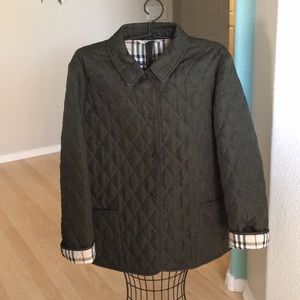 Authentic Burberry quilted jacket